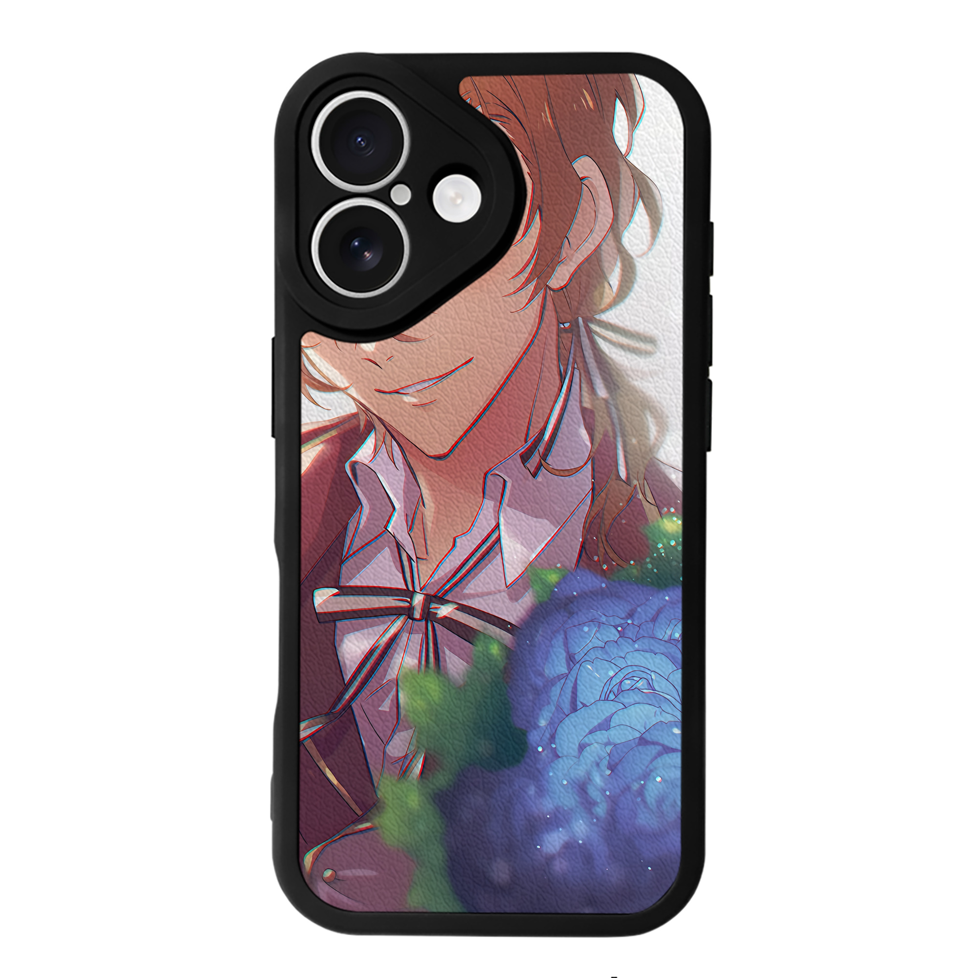 （画像用） 文豪ストレイドッグス Bungo Stray Dogs 【iPhone 16シリーズ対応】シリコンスマホケース（レザー調） 材質：シリコン